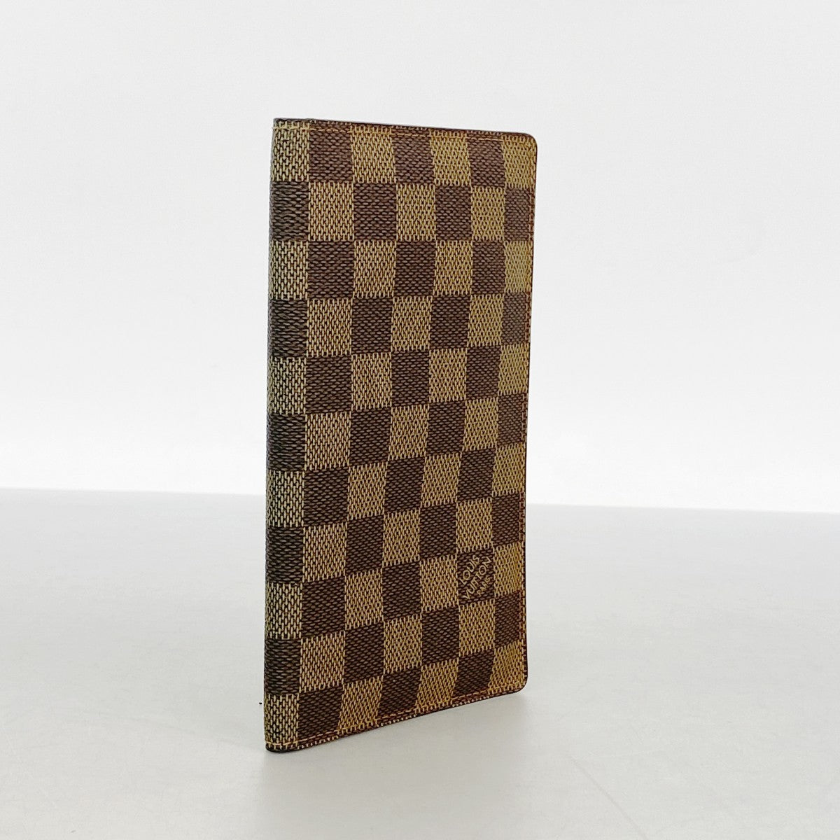 【6fa0553-k】ルイヴィトン 長札入れ ダミエ ポルトシェキエカルトクレディ N62226 エベヌ【中古】メンズ レディース ユニセックス
