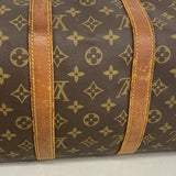 【6fa0560】ルイヴィトン ボストンバッグ モノグラム キーポル45 M41428 ブラウン【中古】メンズ レディース ユニセックス