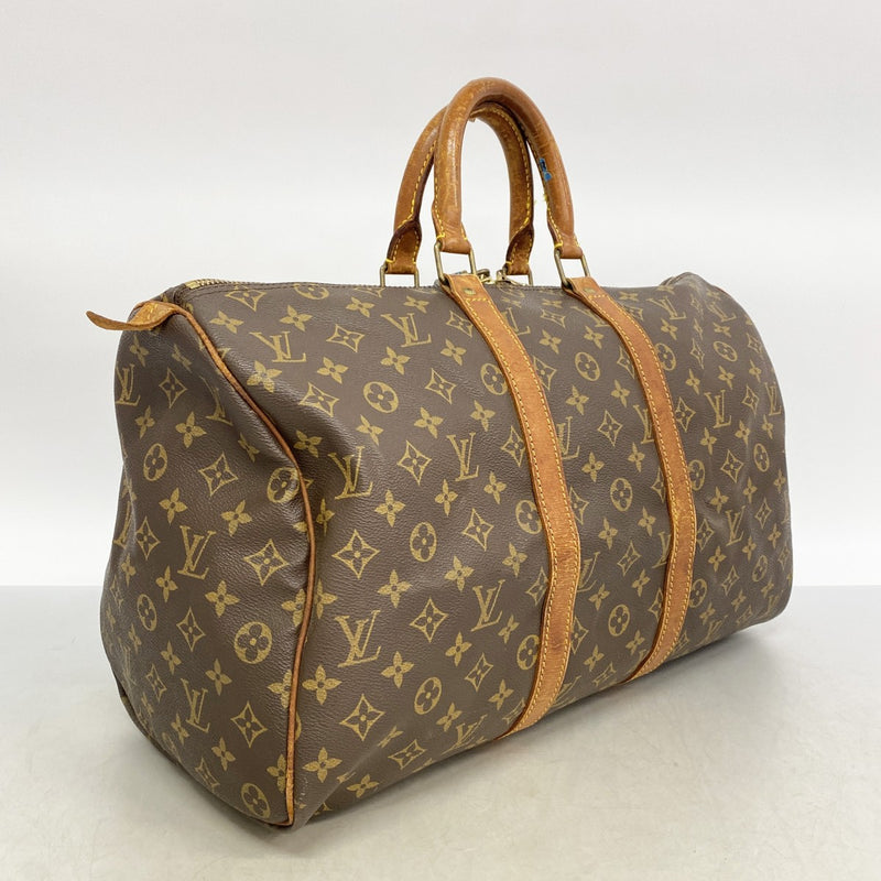 【6fa0560】ルイヴィトン ボストンバッグ モノグラム キーポル45 M41428 ブラウン【中古】メンズ レディース ユニセックス