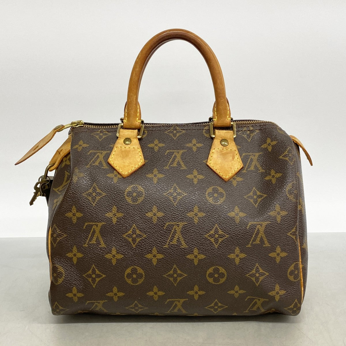 【6fa0563】ルイヴィトン ハンドバッグ モノグラム スピーディ25 M41109 ブラウン【中古】レディース