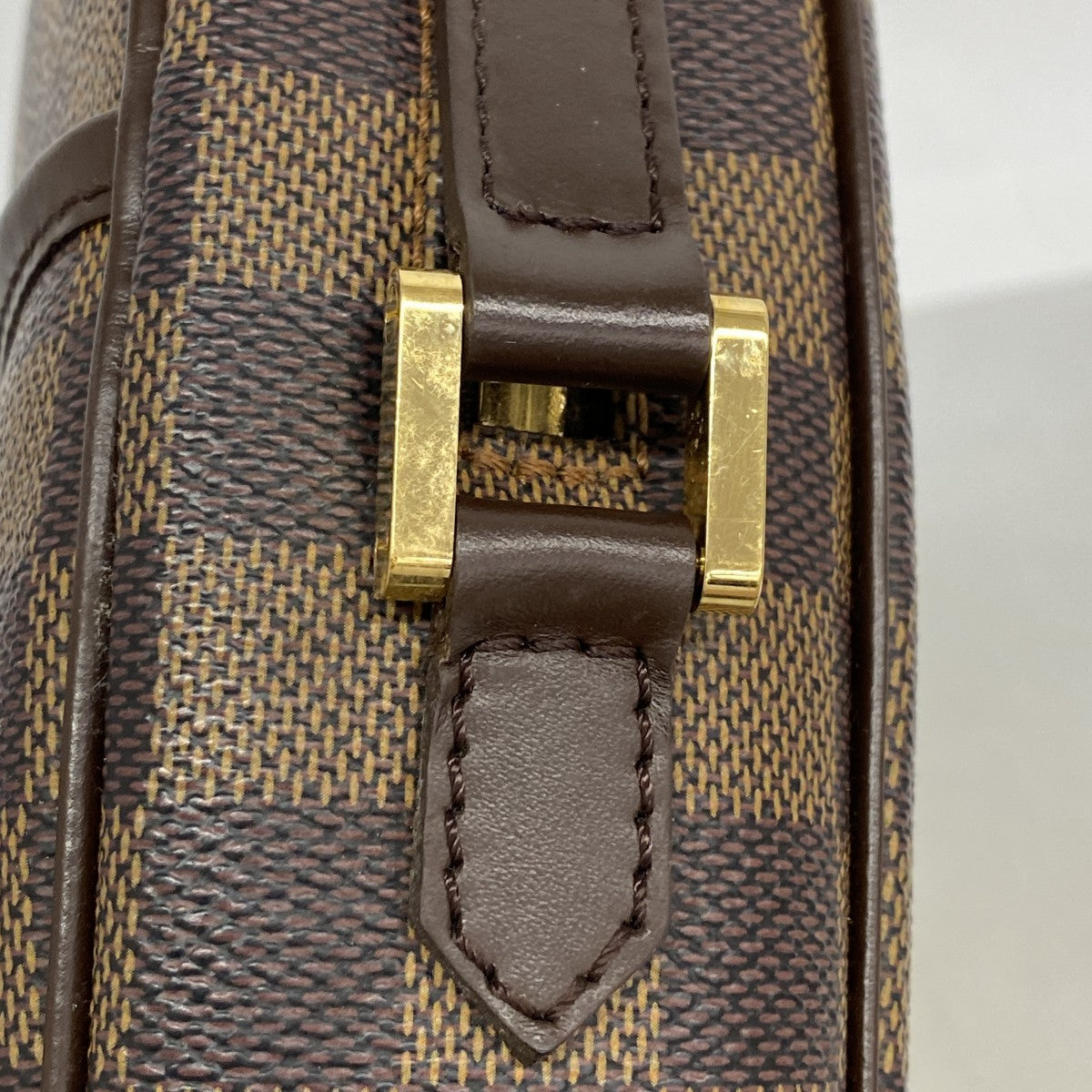 【6fa0564】ルイヴィトン ショルダーバッグ ダミエ イパネマPM N51294 エベヌ【中古】レディース