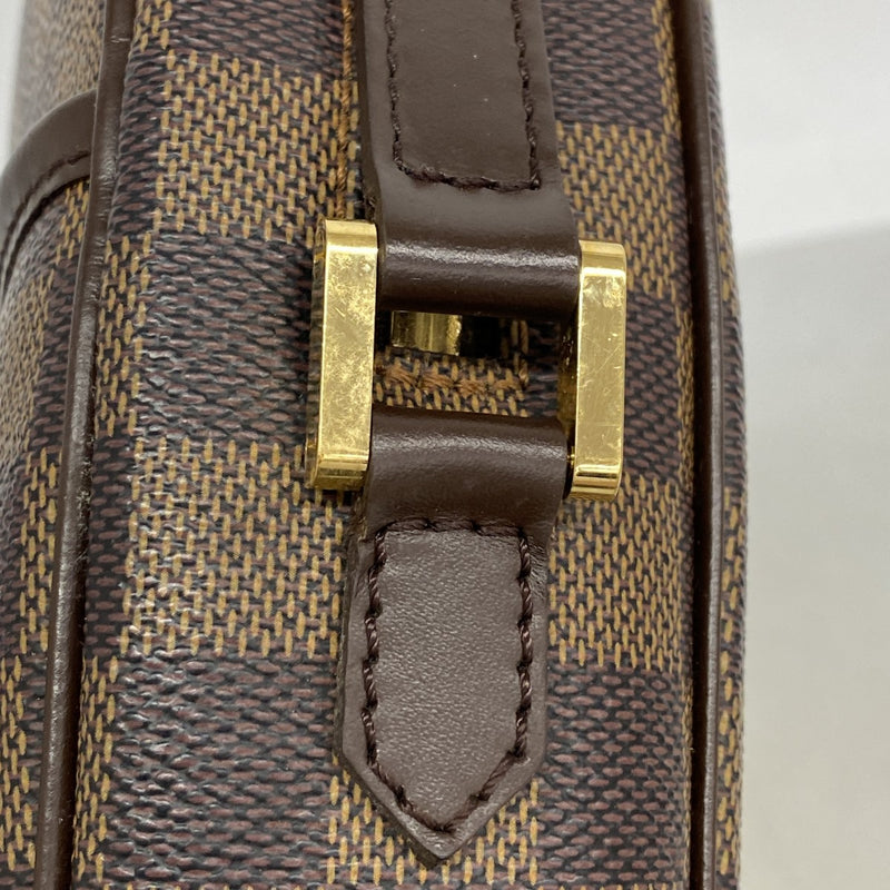 【6fa0564】ルイヴィトン ショルダーバッグ ダミエ イパネマPM N51294 エベヌ【中古】レディース