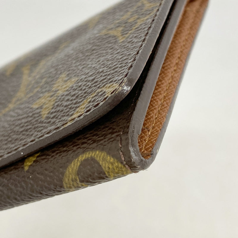 【6fa0568】ルイヴィトン 名刺入れ モノグラム アンヴェロップカルトドゥヴィジット M62920 ブラウン【中古】メンズ レディース ユニセックス