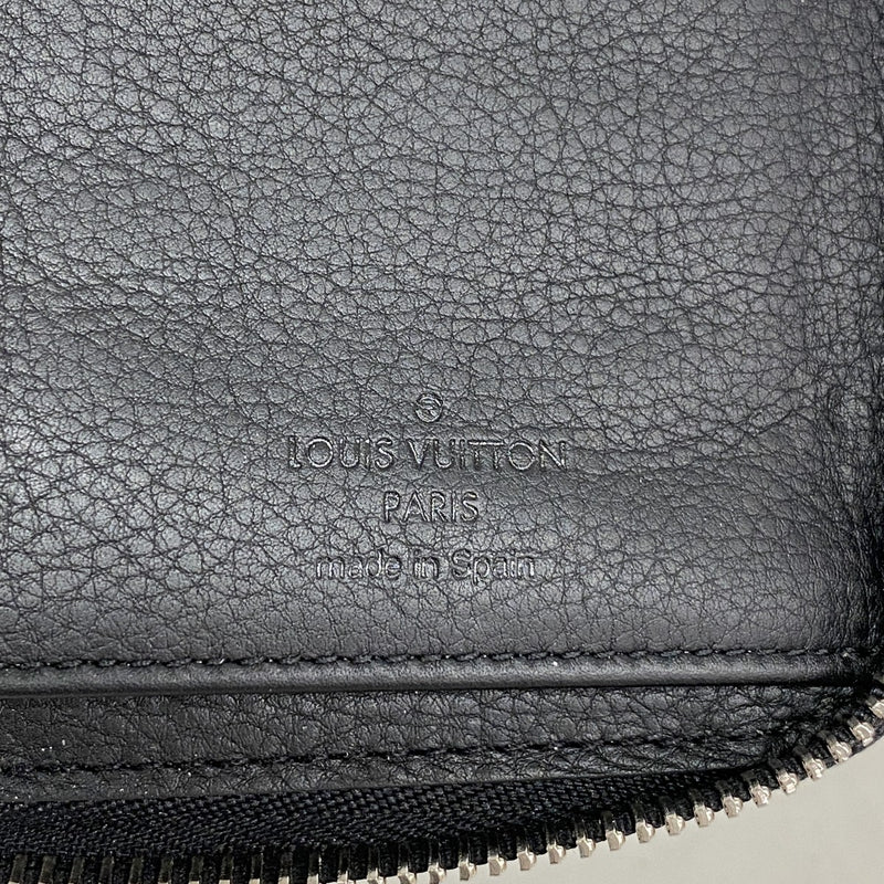 【6fa0576】ルイヴィトン 長財布 キュイール・トリヨン ジッピーウォレットヴェルティカル M58412 ノワール【中古】メンズ