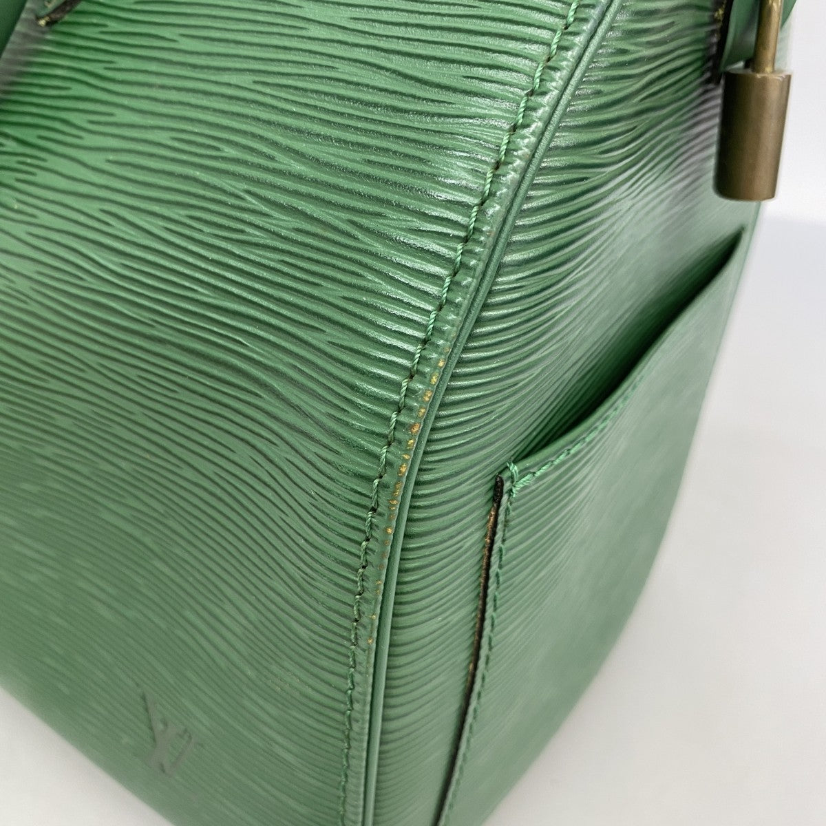 【6fa0580-k】ルイヴィトン ハンドバッグ エピ スピーディ30 M43004 ボルネオグリーン【中古】レディース