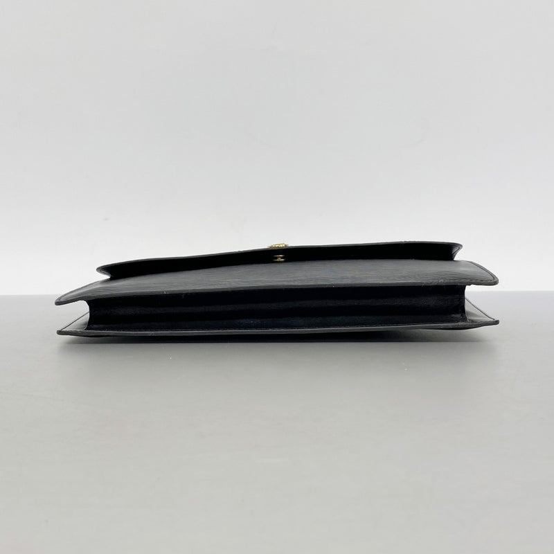 【6fa0583-k】ルイヴィトン クラッチバッグ エピ モンテーニュ27 M52652 ノワール【中古】メンズ レディース ユニセックス