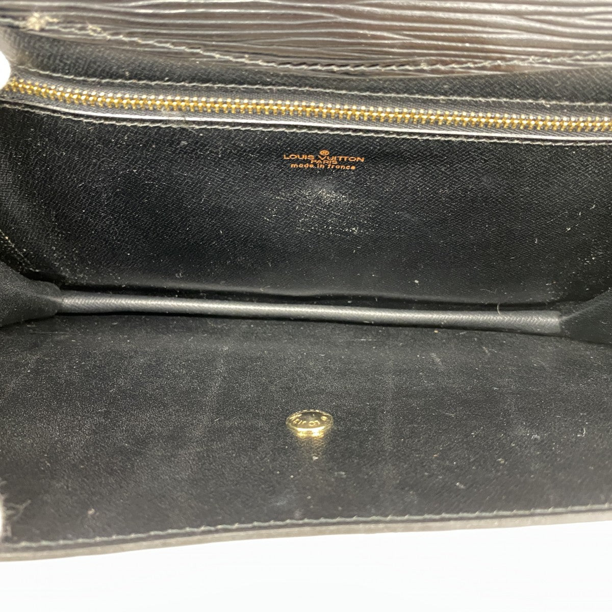 【6fa0583-k】ルイヴィトン クラッチバッグ エピ モンテーニュ27 M52652 ノワール【中古】メンズ レディース ユニセックス