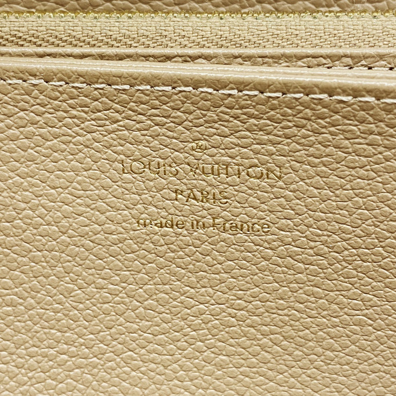【6fa0585-k】ルイヴィトン 長財布 モノグラム・アンプラント ジッピーウォレット M69034 トゥルトレール【中古】レディース