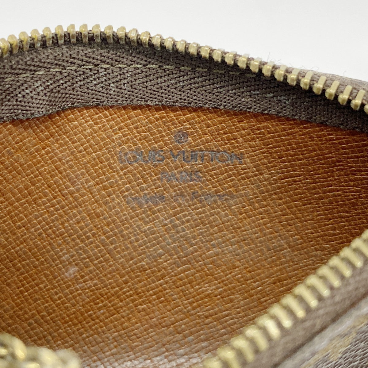 【6fa0588-k】ルイヴィトン コインケース モノグラム ポシェットクレ M62650 ブラウン【中古】メンズ レディース ユニセックス
