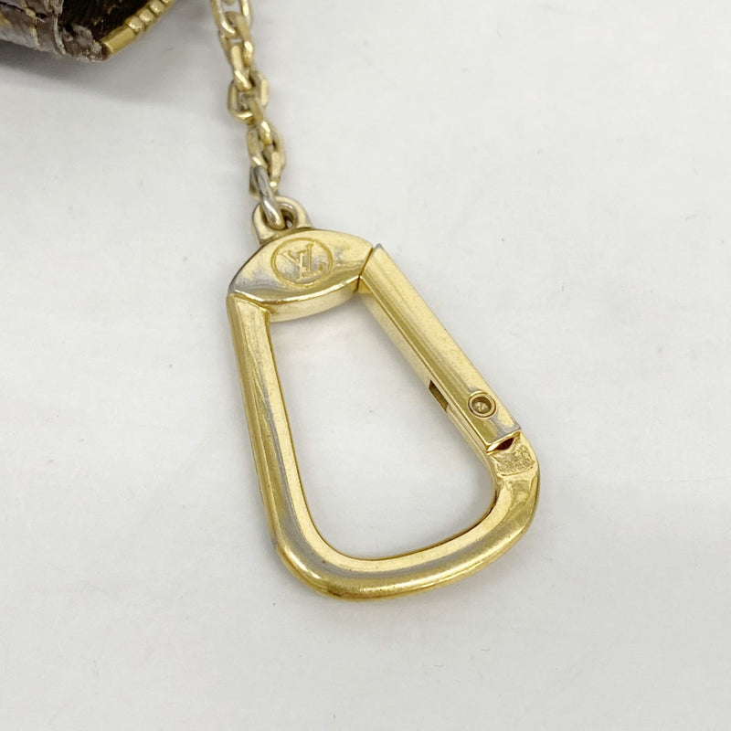 【6fa0588-k】ルイヴィトン コインケース モノグラム ポシェットクレ M62650 ブラウン【中古】メンズ レディース ユニセックス