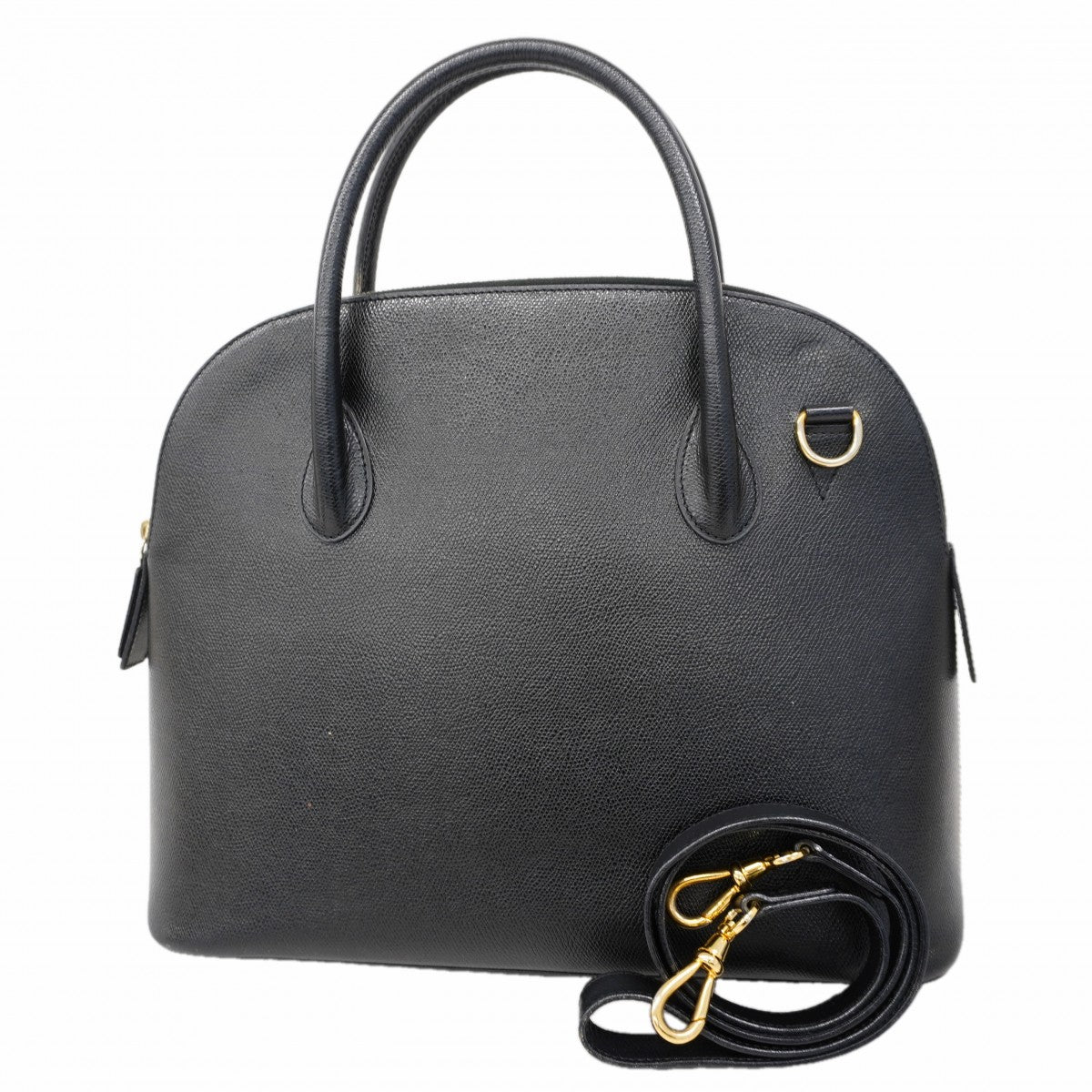 【6fa0589-k】セリーヌ ハンドバッグ レザー ブラック ゴールド金具 2wayバッグ【中古】レディース