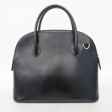 【6fa0589-k】セリーヌ ハンドバッグ レザー ブラック ゴールド金具 2wayバッグ【中古】レディース