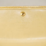 【6fa0598-k】ルイヴィトン 長財布 エピ ポシェットポルトモネクレディ M6357A ヴァニラ【中古】レディース