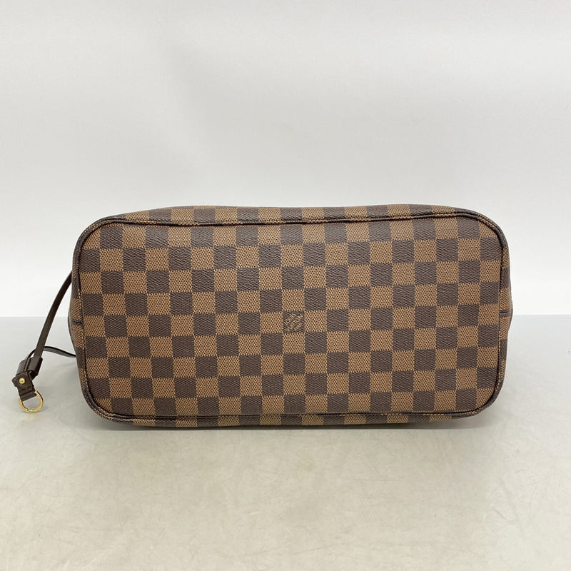 【6fa0610】ルイヴィトン トートバッグ ダミエ ネヴァーフルMM N51105 エベヌ【中古】