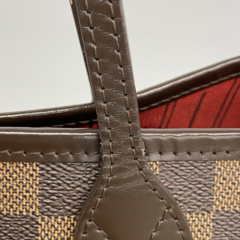 【6fa0610】ルイヴィトン トートバッグ ダミエ ネヴァーフルMM N51105 エベヌ【中古】