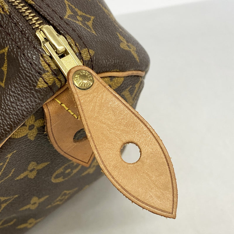 【6fa0612】ルイヴィトン ハンドバッグ モノグラム スピーディ30 M41108 ブラウン【中古】レディース
