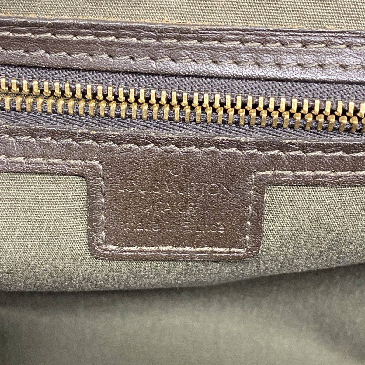 【6fa0614】ルイヴィトン ハンドバッグ モノグラム・ミニ ジョセフィーヌPM M92415 TSTカーキ【中古】レディース