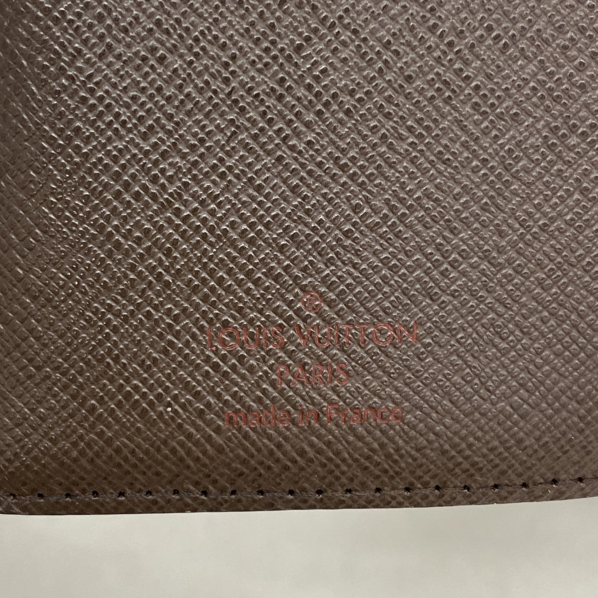 【6fa0618】ルイヴィトン 財布 ダミエ ポルトフォイユヴィエノワ N61674 エベヌ【中古】レディース