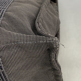 【6fa0631-k】エルメス リュック・デイパック エールラインアドMM キャンバス グレー シルバー金具【中古】メンズ レディース ユニセックス