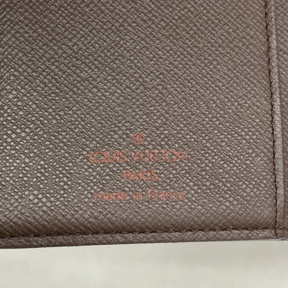 【6fa0638-k】ルイヴィトン 財布 ダミエ ポルトモネビエヴィエノワ N61664 エベヌ【中古】レディース