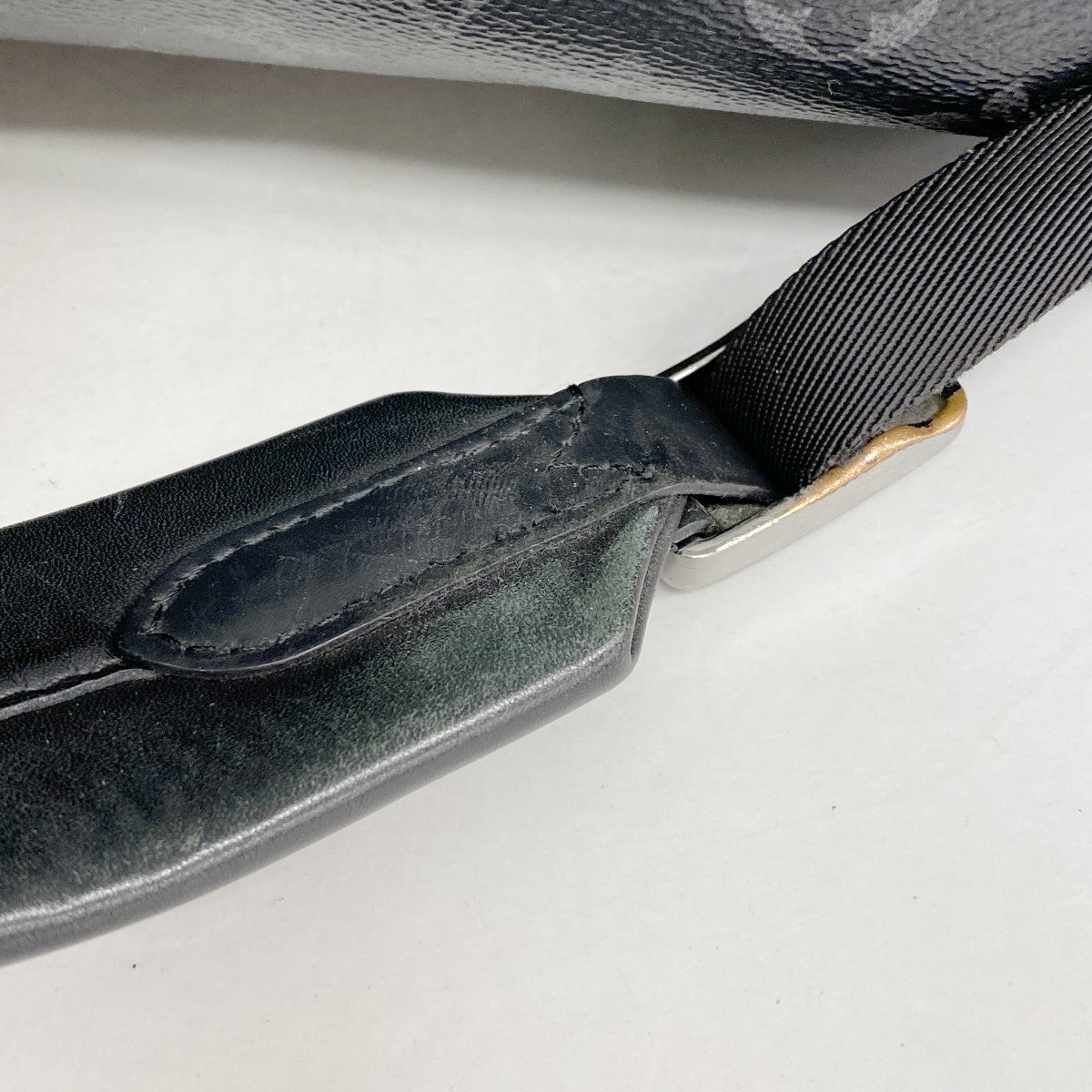 【6fa0652-k】ルイヴィトン リュック・デイパック モノグラム・エクリプス スティーマ―バックパック M44052 ブラック【中古】メンズ