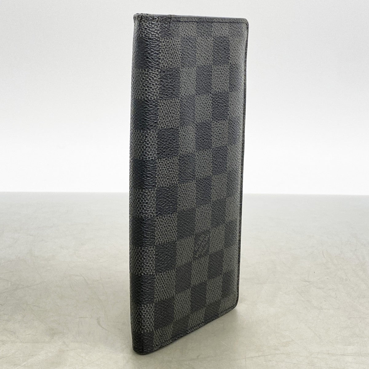 【6fa0655-k】ルイヴィトン 長財布 ダミエ・グラフィット ポルトフォイユブラザ N62665 ブラック【中古】メンズ