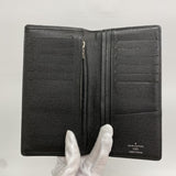 【6fa0655-k】ルイヴィトン 長財布 ダミエ・グラフィット ポルトフォイユブラザ N62665 ブラック【中古】メンズ