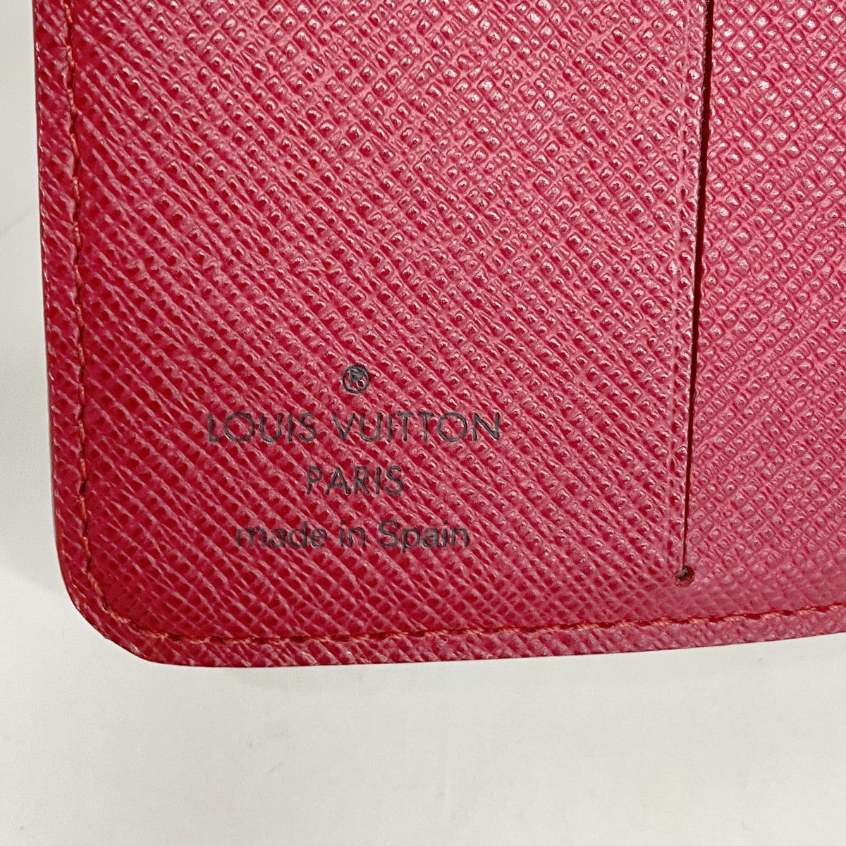 【6fa0657-k】ルイヴィトン 財布 モノグラムチェリー コンパクトジップ M95005 ブラウン【中古】レディース