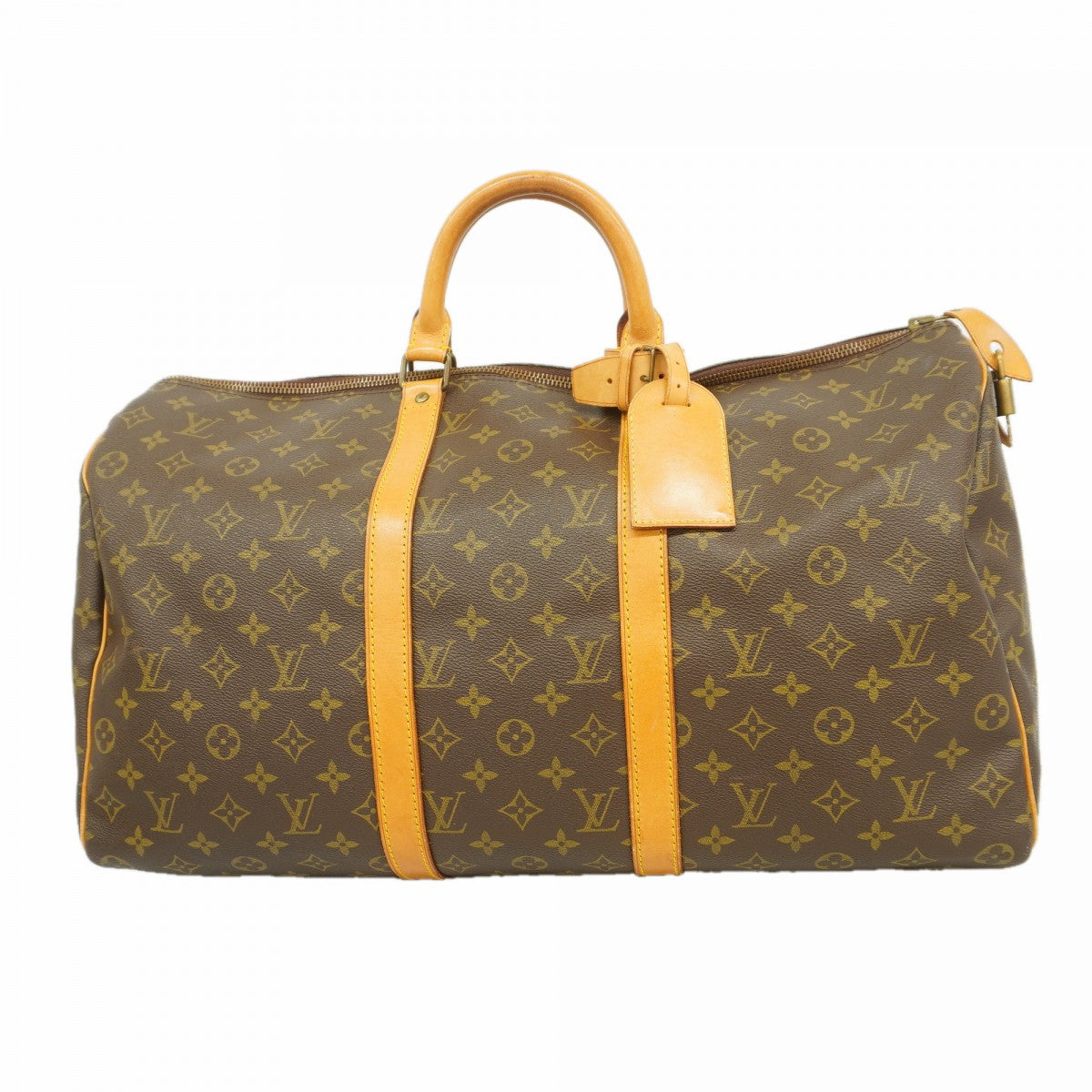 【6fa0660】ルイヴィトン ボストンバッグ モノグラム キーポル50 M41426 ブラウン【中古】メンズ レディース ユニセックス