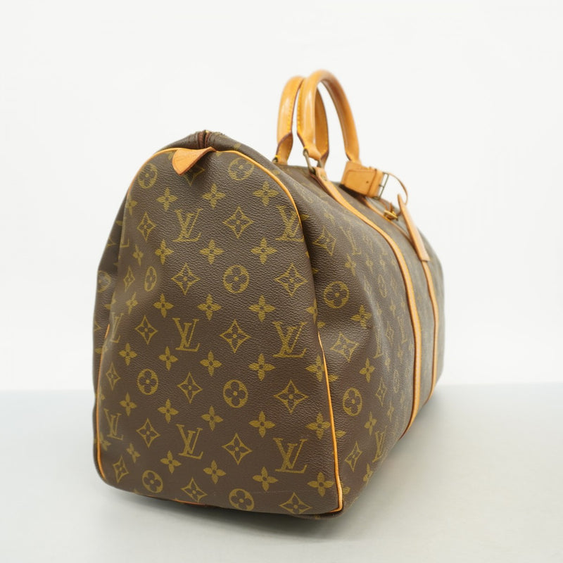 【6fa0660】ルイヴィトン ボストンバッグ モノグラム キーポル50 M41426 ブラウン【中古】メンズ レディース ユニセックス