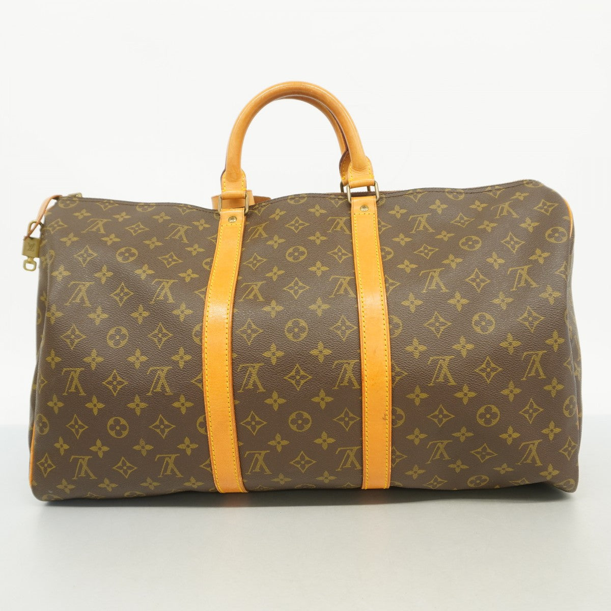 【6fa0660】ルイヴィトン ボストンバッグ モノグラム キーポル50 M41426 ブラウン【中古】メンズ レディース ユニセックス