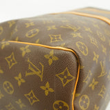 【6fa0660】ルイヴィトン ボストンバッグ モノグラム キーポル50 M41426 ブラウン【中古】メンズ レディース ユニセックス