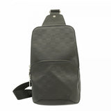 【6fa0663】ルイヴィトン ショルダーバッグ ダミエ・アンフィニ アヴェニュースリングバッグ N41720 オニキス【中古】レディース