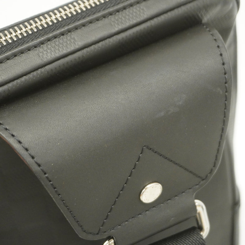 【6fa0663】ルイヴィトン ショルダーバッグ ダミエ・アンフィニ アヴェニュースリングバッグ N41720 オニキス【中古】レディース