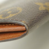 【6fa0667】ルイヴィトン 長財布 モノグラム ポシェットポルトモネクレディ M61725 ブラウン【中古】レディース