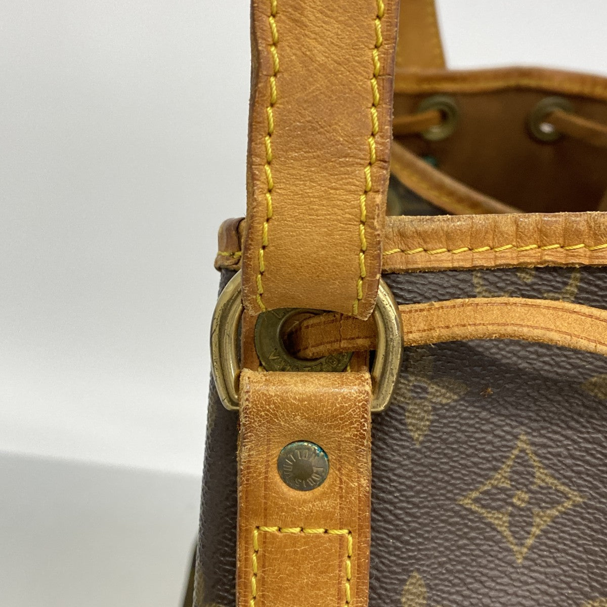 【6fa0684】ルイヴィトン ショルダーバッグ モノグラム ノエ M42224 ブラウン【中古】レディース