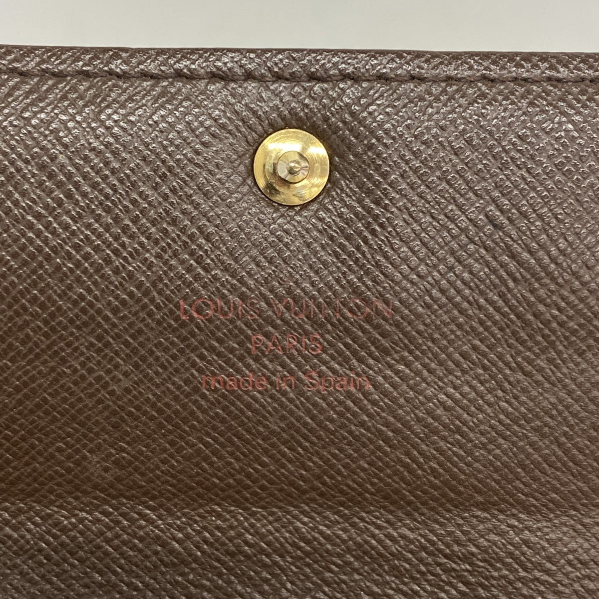 【6fa0687】ルイヴィトン 長財布 ダミエ ポルトモネクレディ N61726 エベヌ【中古】レディース
