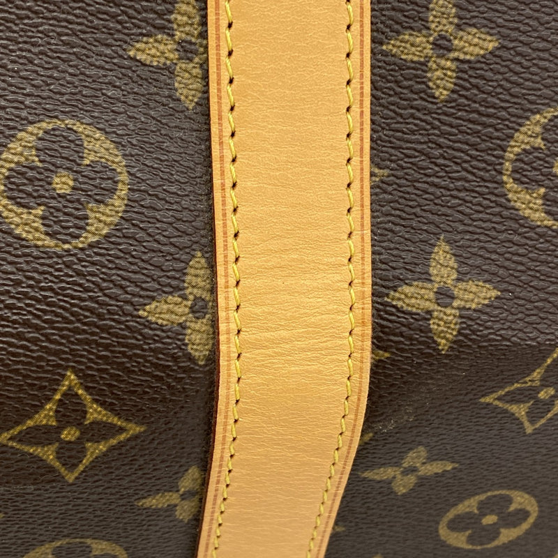 【6fa0689】ルイヴィトン ボストンバッグ モノグラム キーポルバンドリエール60 M41412 ブラウン【中古】メンズ レディース ユニセックス