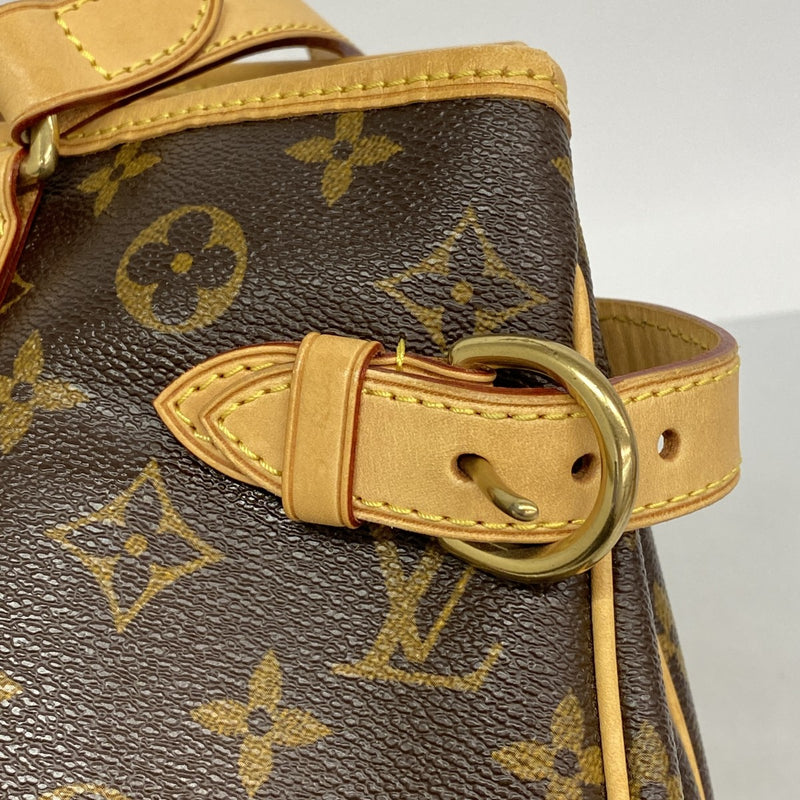 【6fa0690】ルイヴィトン トートバッグ モノグラム バティニョールオリゾンタル M51154 ブラウン【中古】レディース