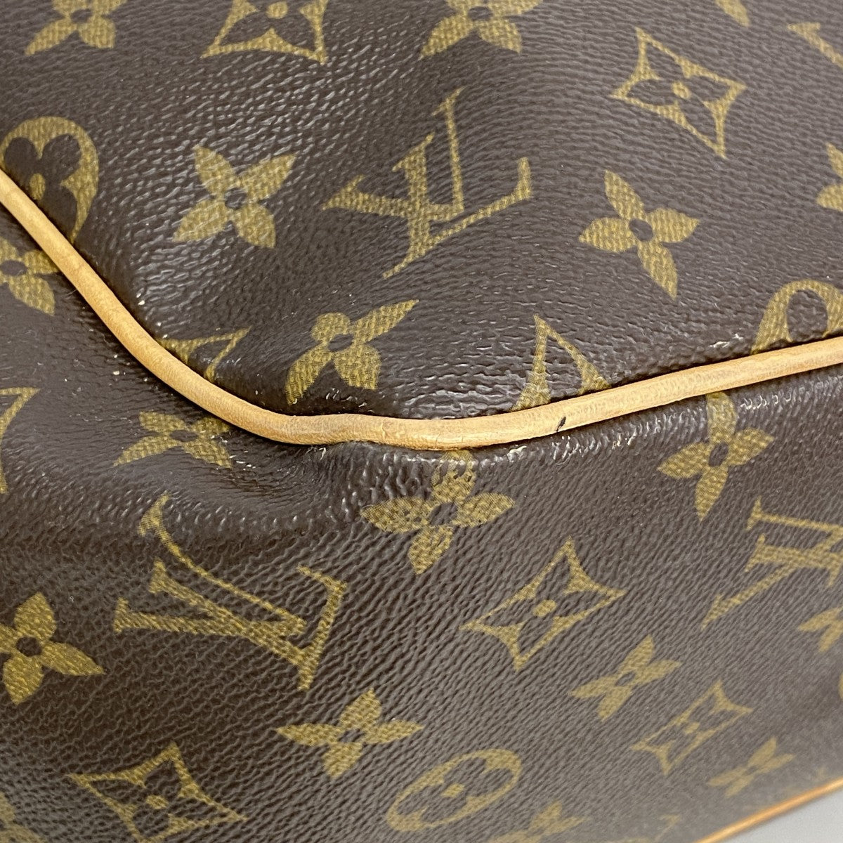 【6fa0691】ルイヴィトン トートバッグ モノグラム バティニョールヴェルティカル M51153 ブラウン【中古】レディース