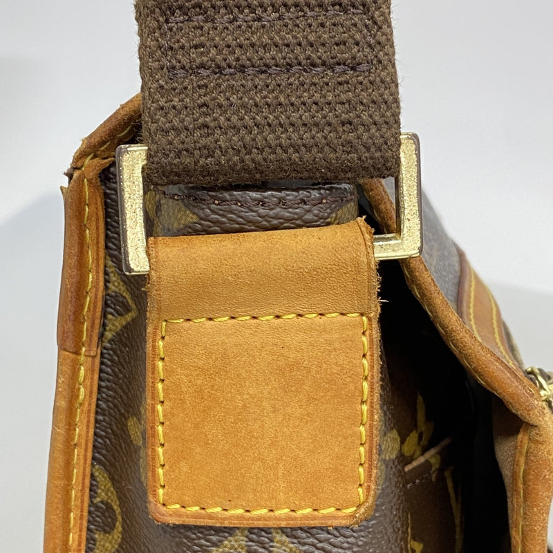 【6fa0693】ルイヴィトン ショルダーバッグ モノグラム メッセンジャーボスフォールPM M40106 ブラウン【中古】レディース