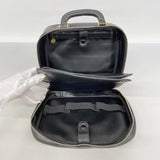 【6fa0699-k】シャネル バニティバッグ キャビアスキン ブラック ゴールド金具 2wayバッグ【中古】レディース
