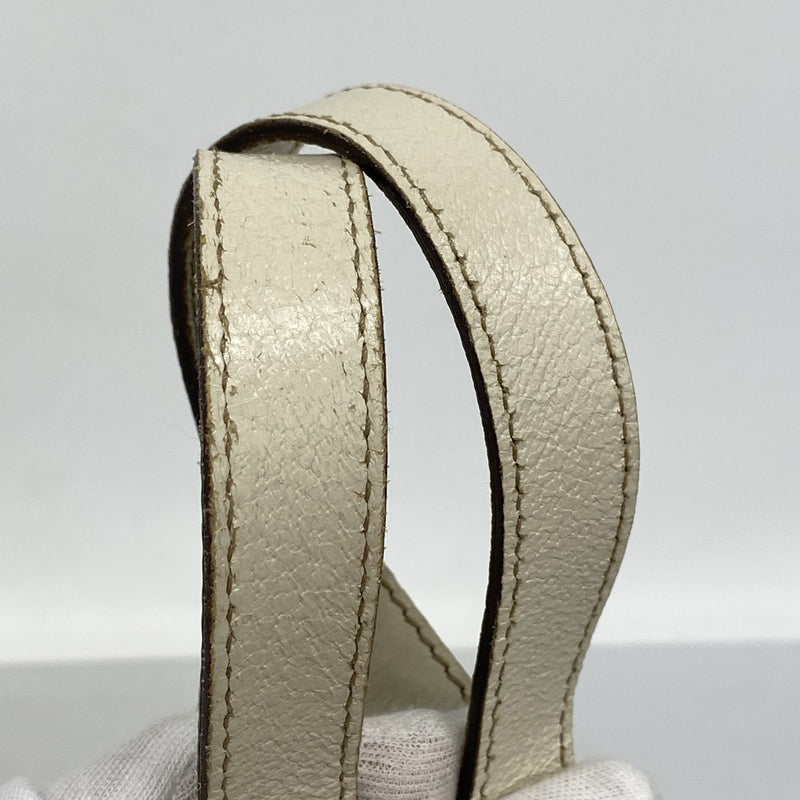 【6fa0701-k】グッチ ハンドバッグ GGキャンバス 154982 キャンバス ベージュ シャンパンゴールド金具【中古】レディース