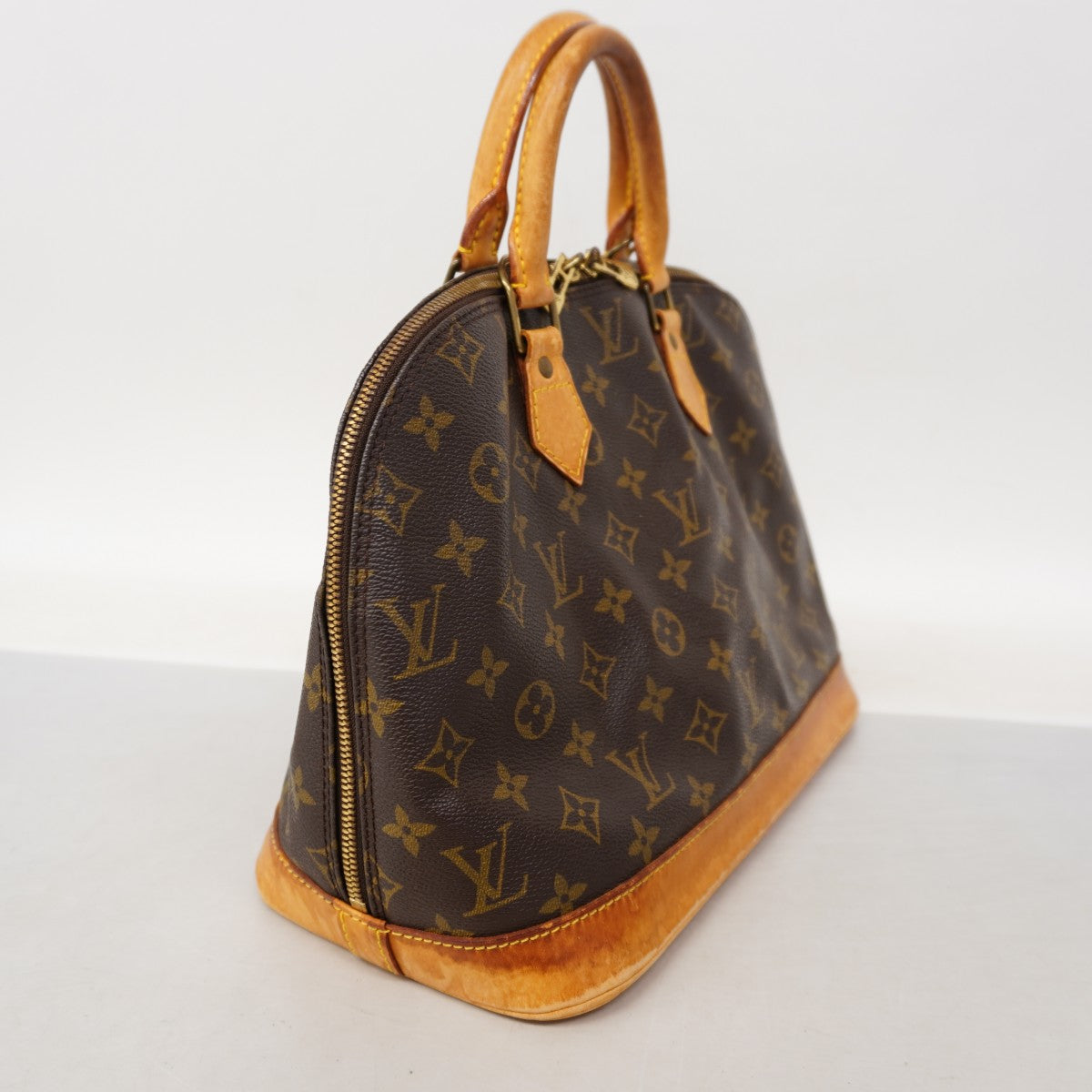 【6fa0708】ルイヴィトン ハンドバッグ モノグラム アルマ M51130 ブラウン【中古】レディース