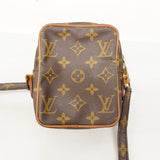 【6fa0709】ルイヴィトン ショルダーバッグ モノグラム ミニダヌーブ M45268 ブラウン【中古】レディース