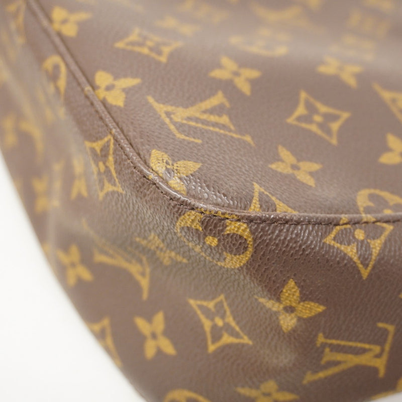【6fa0711】ルイヴィトン ショルダーバッグ モノグラム ルーピングMM M51146 ブラウン【中古】レディース