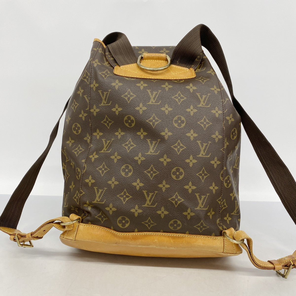 【6fa0719】ルイヴィトン リュック・デイパック モノグラム モンスリGM M51135 ブラウン【中古】メンズ レディース ユニセックス