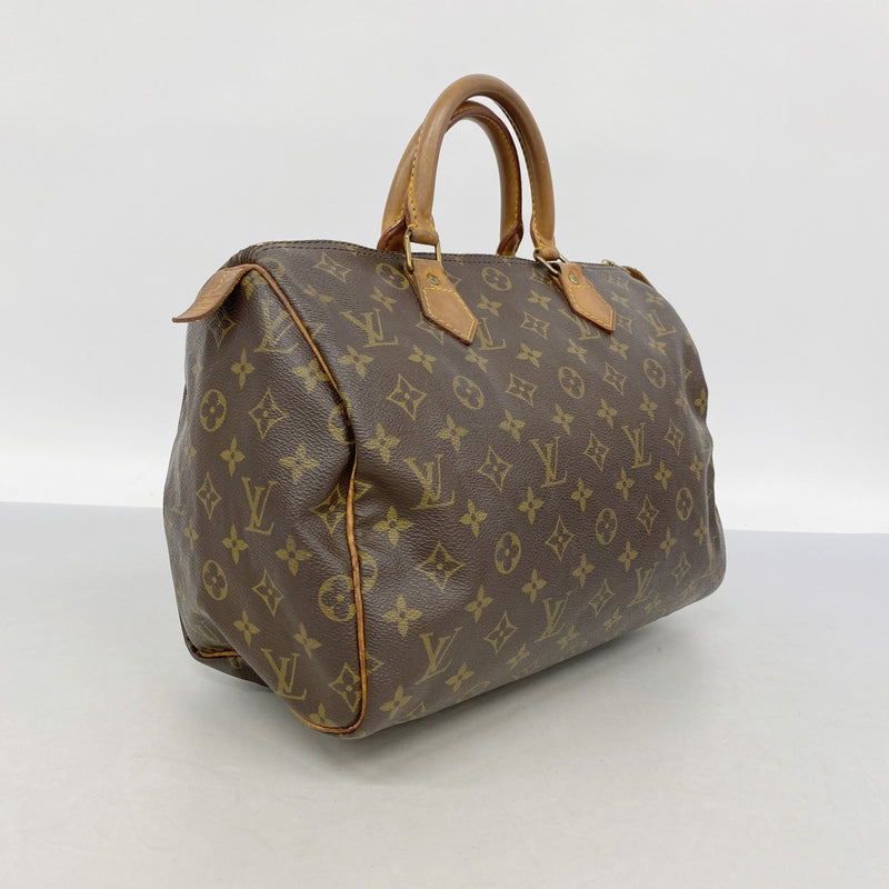 【6fa0724】ルイヴィトン ハンドバッグ モノグラム スピーディ30 M41108 ブラウン【中古】レディース