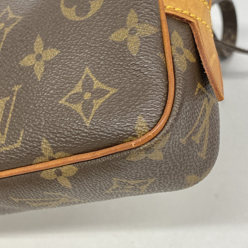 【6fa0727】ルイヴィトン ショルダーバッグ モノグラム ポシェットマルリーバンドリエール M51828 ブラウン【中古】レディース