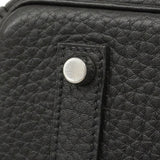 【6fa0729】エルメス ハンドバッグ バーキン35 フィヨルド ブラック シルバー金具 □M刻印【中古】レディース